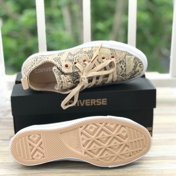 NWT Converse Loop OX Ivory/Cream LT W AUTHENTIC - Picture 4 of 7